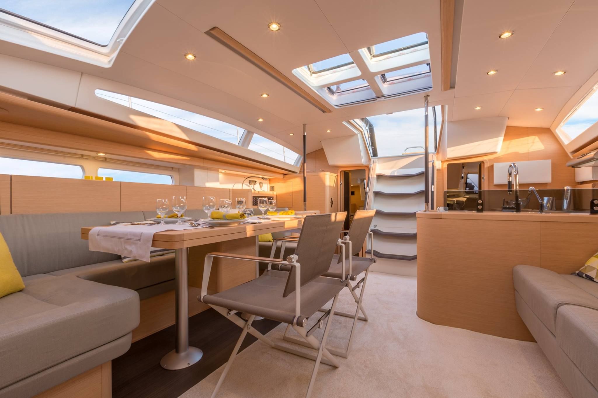 Jeanneau 58 Interior