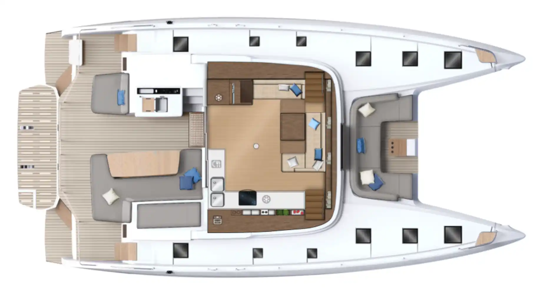 6-Cabin Layout - Millenium