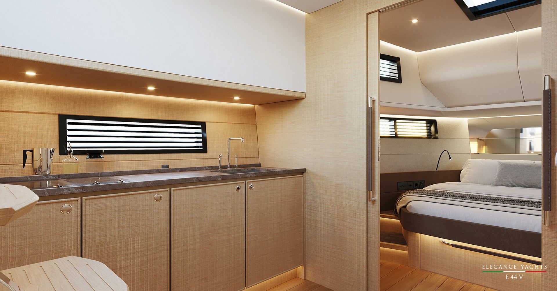 Interieur van de Elegance E44V