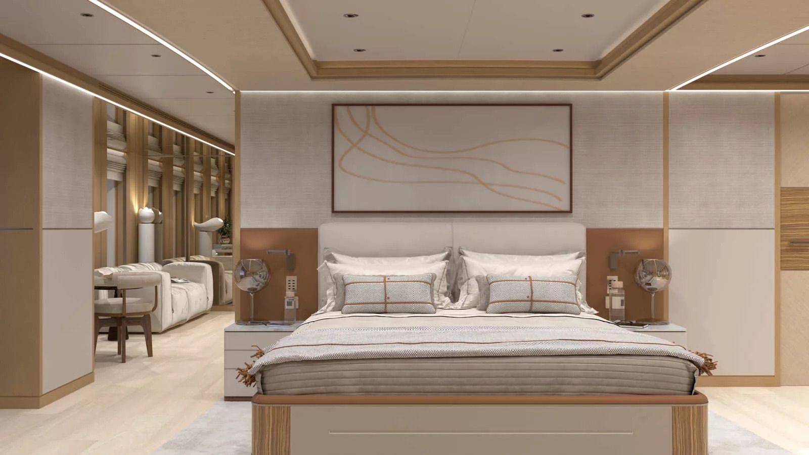 Heesen Yachts Diana Interior