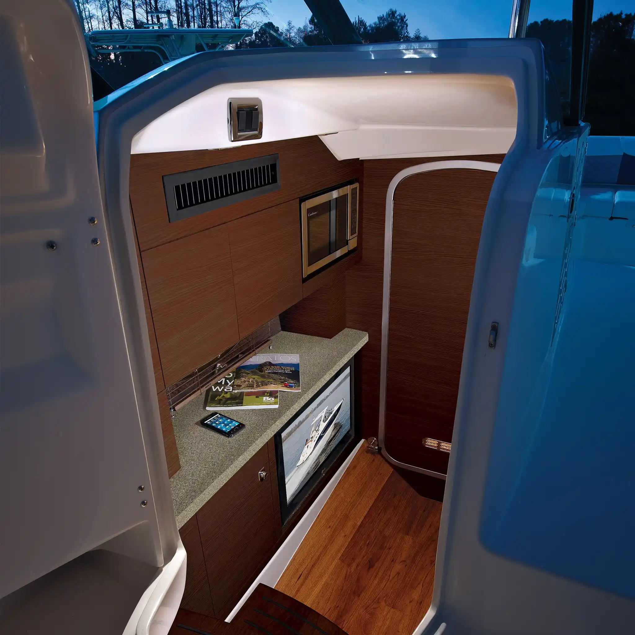 Interni del Chaparral 337 SSX