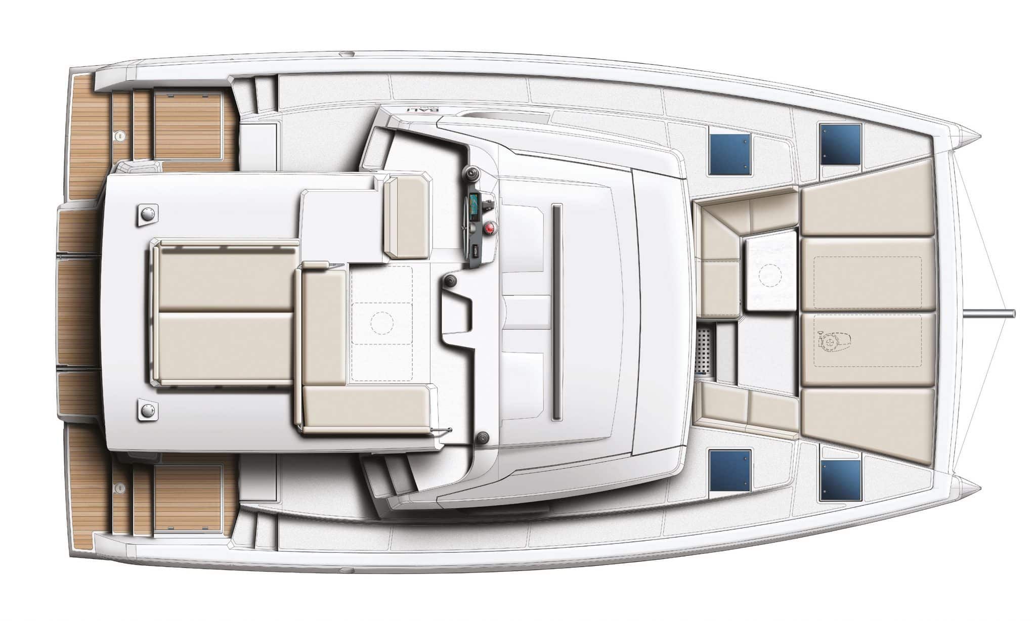 4-cabin Layout