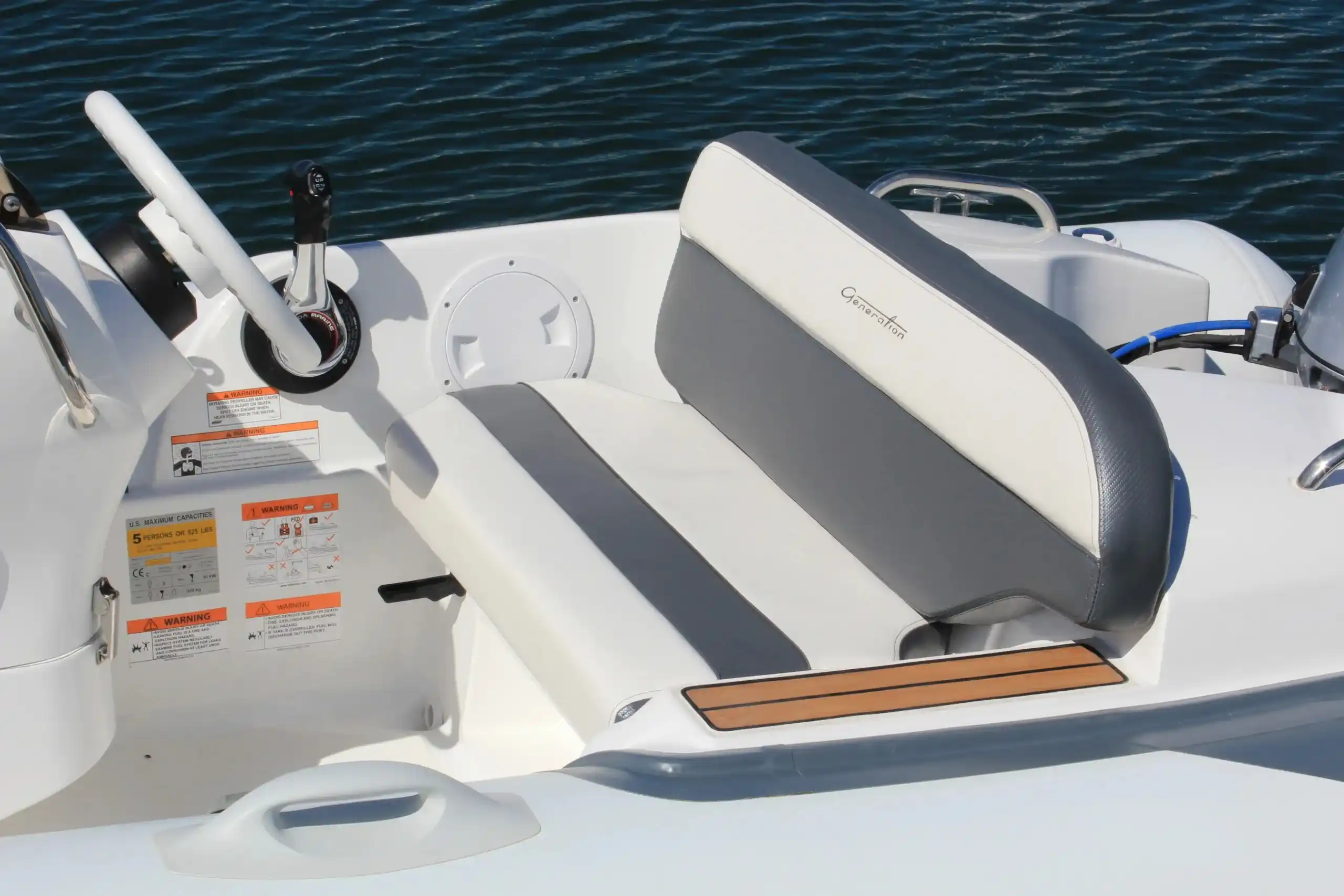 Innenbereich der Walker Bay Generation 360 DLX