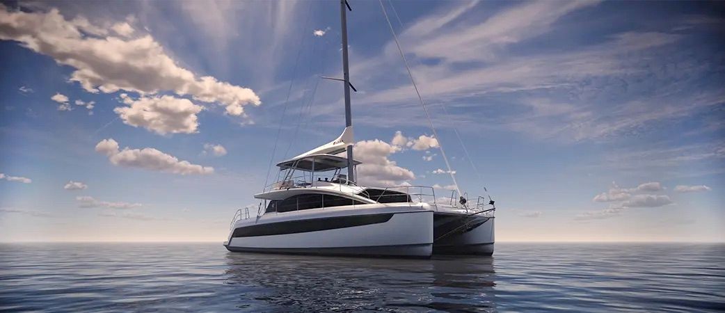 Exterieur van de Aquila Sail 50