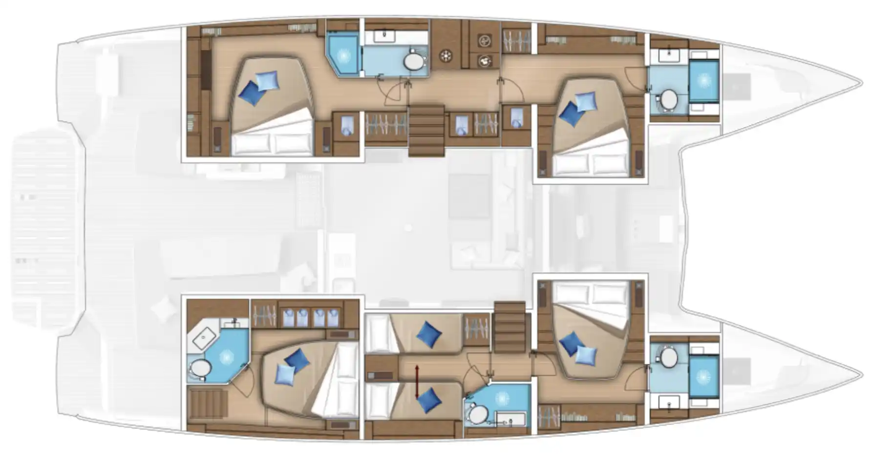 5-Cabin Layout
