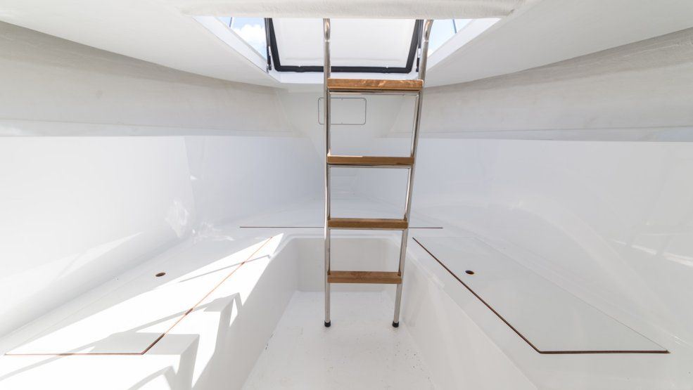 Interieur van de Girbau 27 Open