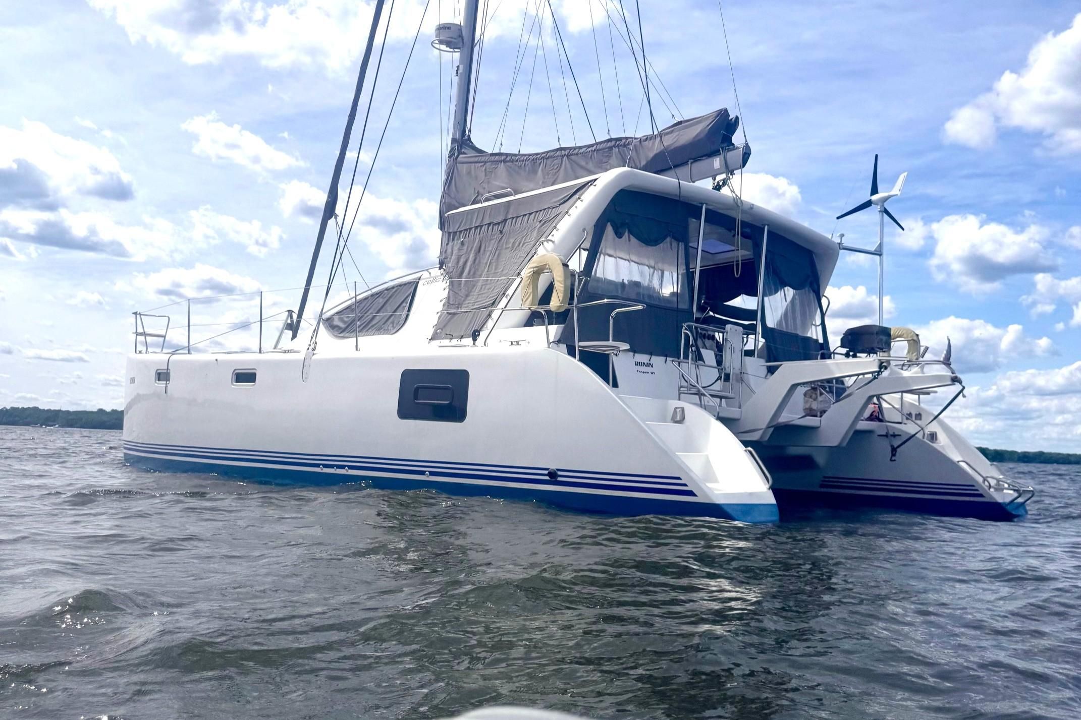 Außenbereich der Celtic Yachts 40
