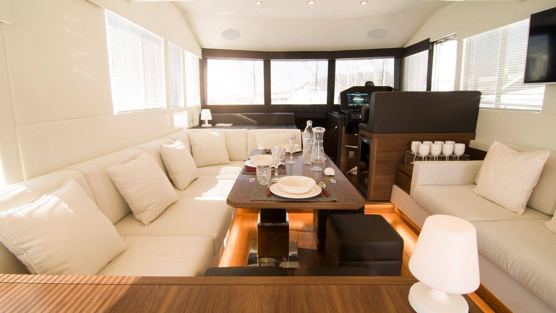 Intérieur du Sundeck 580