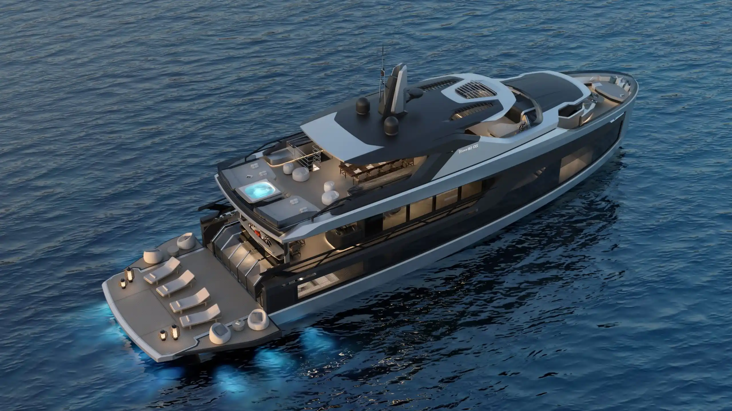 Extérieur du Mazu Yachts 112 DS