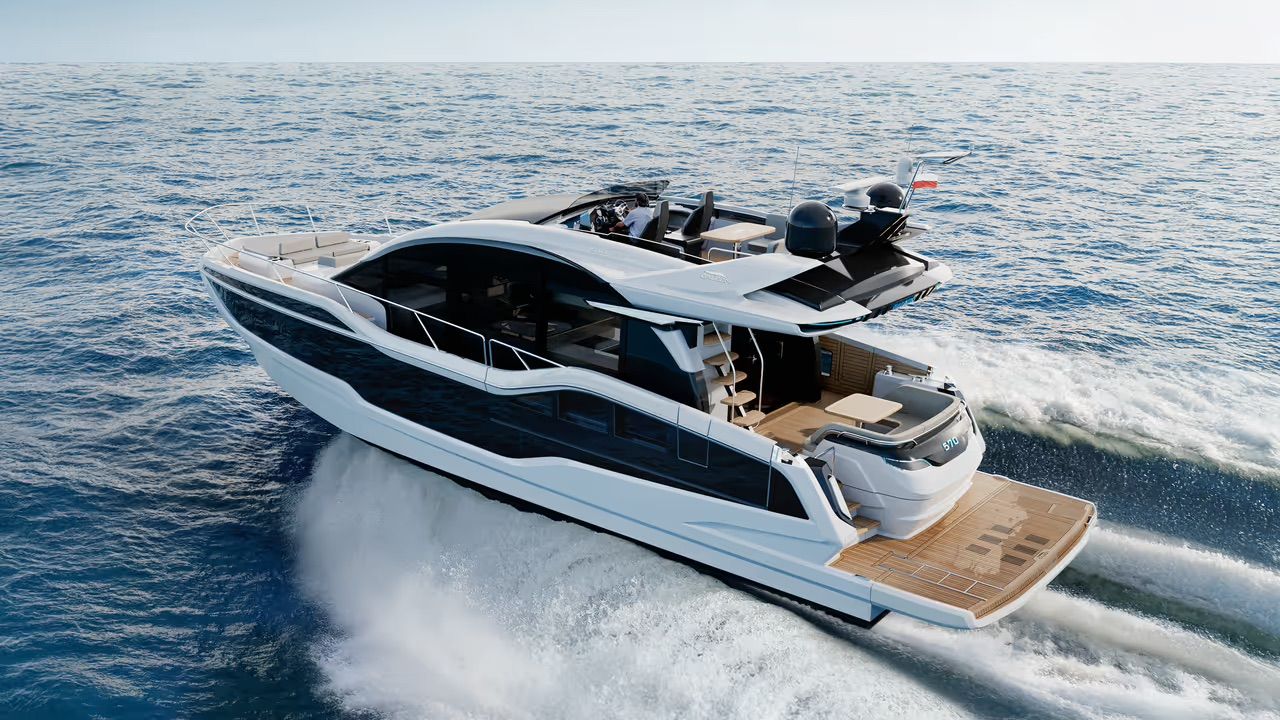 Galeon Yachts 570 Skydeck Exterior