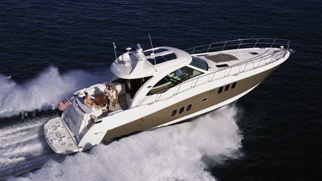 Außenbereich der Sea Ray Sundancer 60