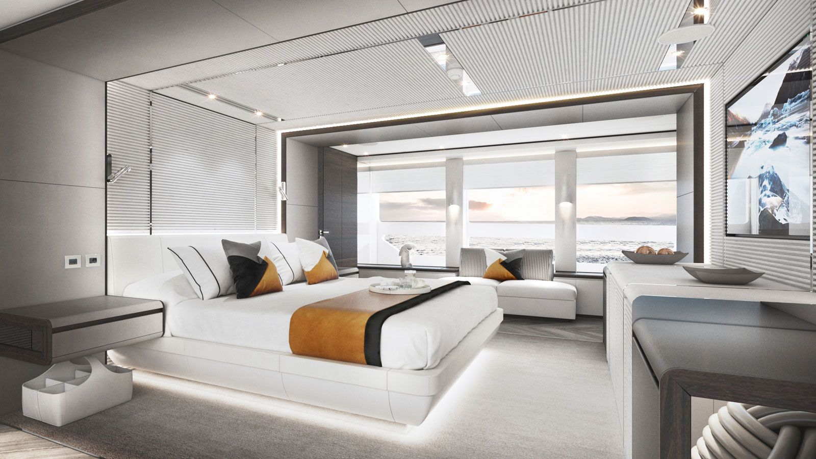 Interior del Heesen Yachts Alp