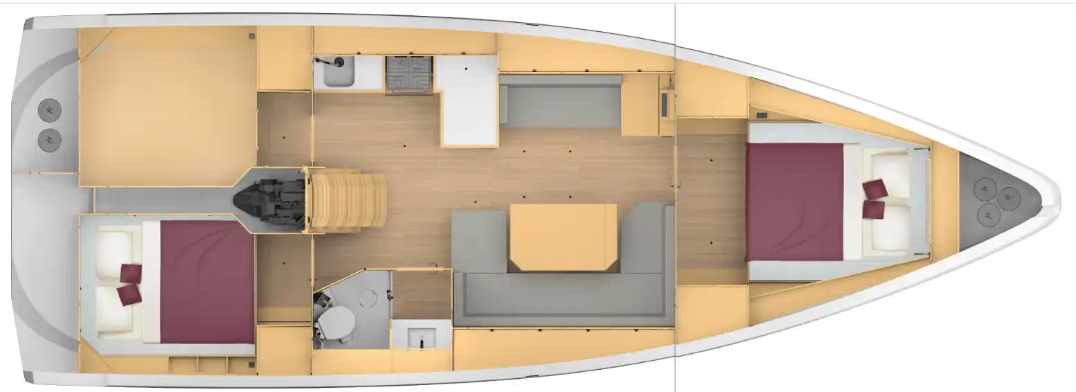 2-Cabin Layout