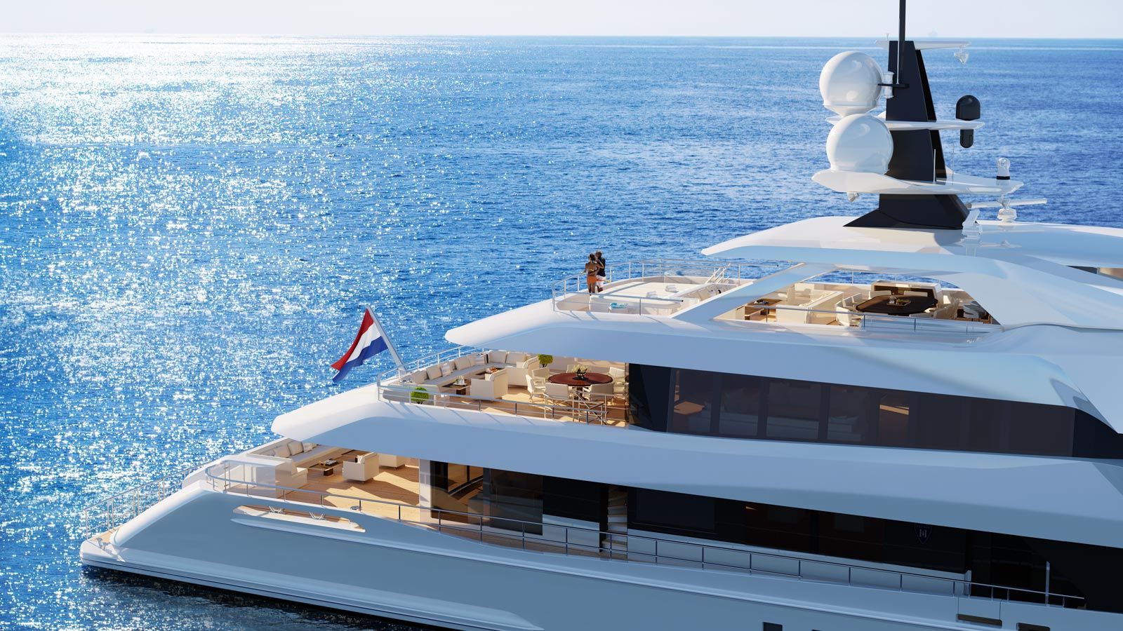 Interieur van de Heesen Yachts Ceres