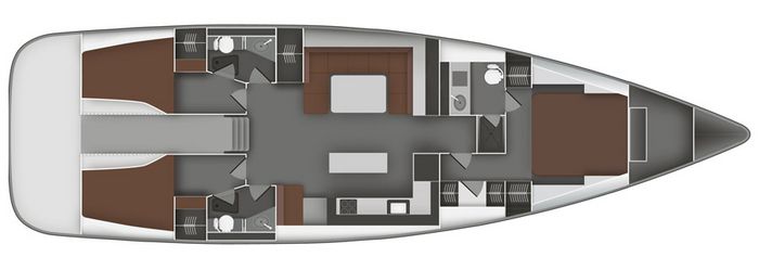 3-Cabin Layout
