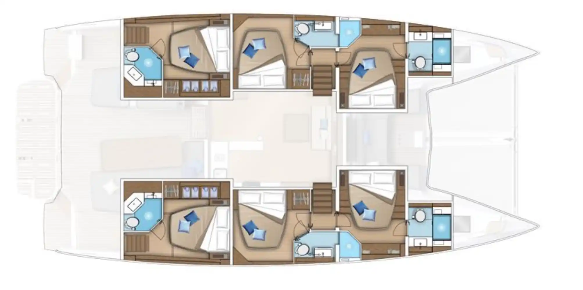6-Cabin Layout - Millenium
