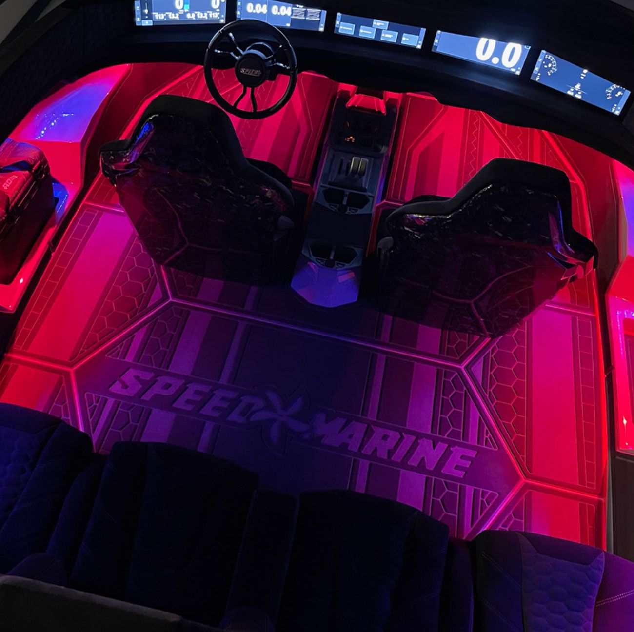 AMP American Marine Performance AMP 35 Cat Interior