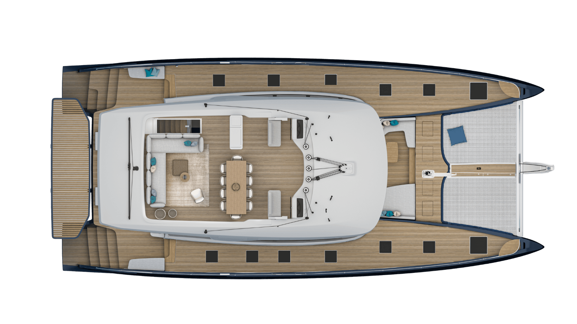 5-Cabin Layout/Galley Down