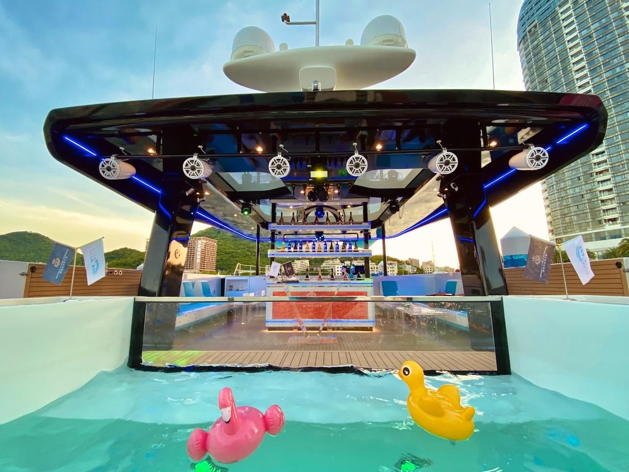 Diamond Yachts P55 Power Catamaran Interior