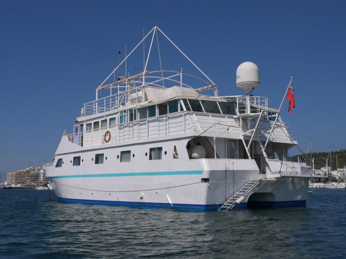 Custom Poseidon Motor Catamaran