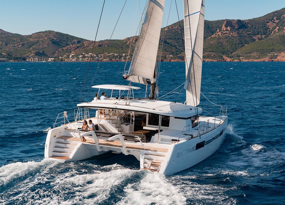 Extérieur du Lagoon 52 S