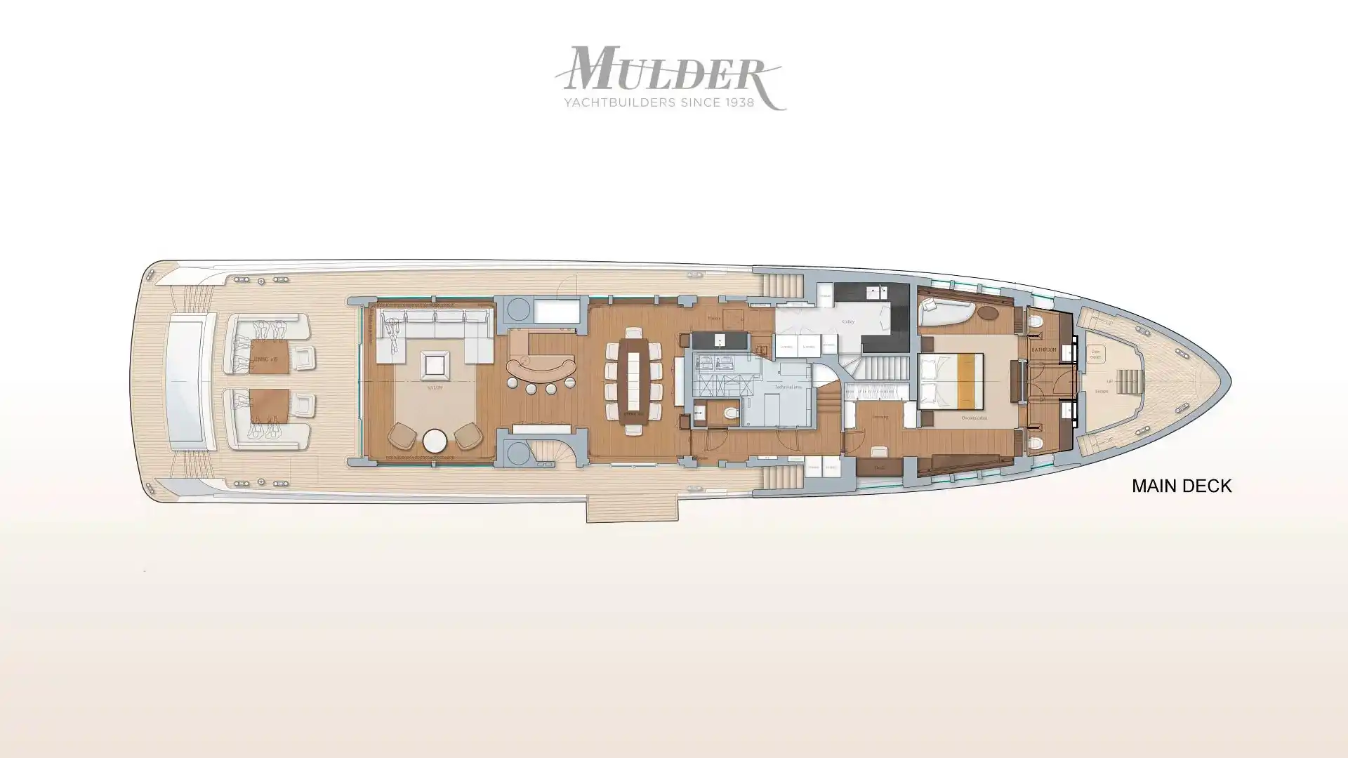 5-cabin Layout