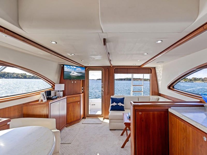 Bertram Convertible 45' Interior