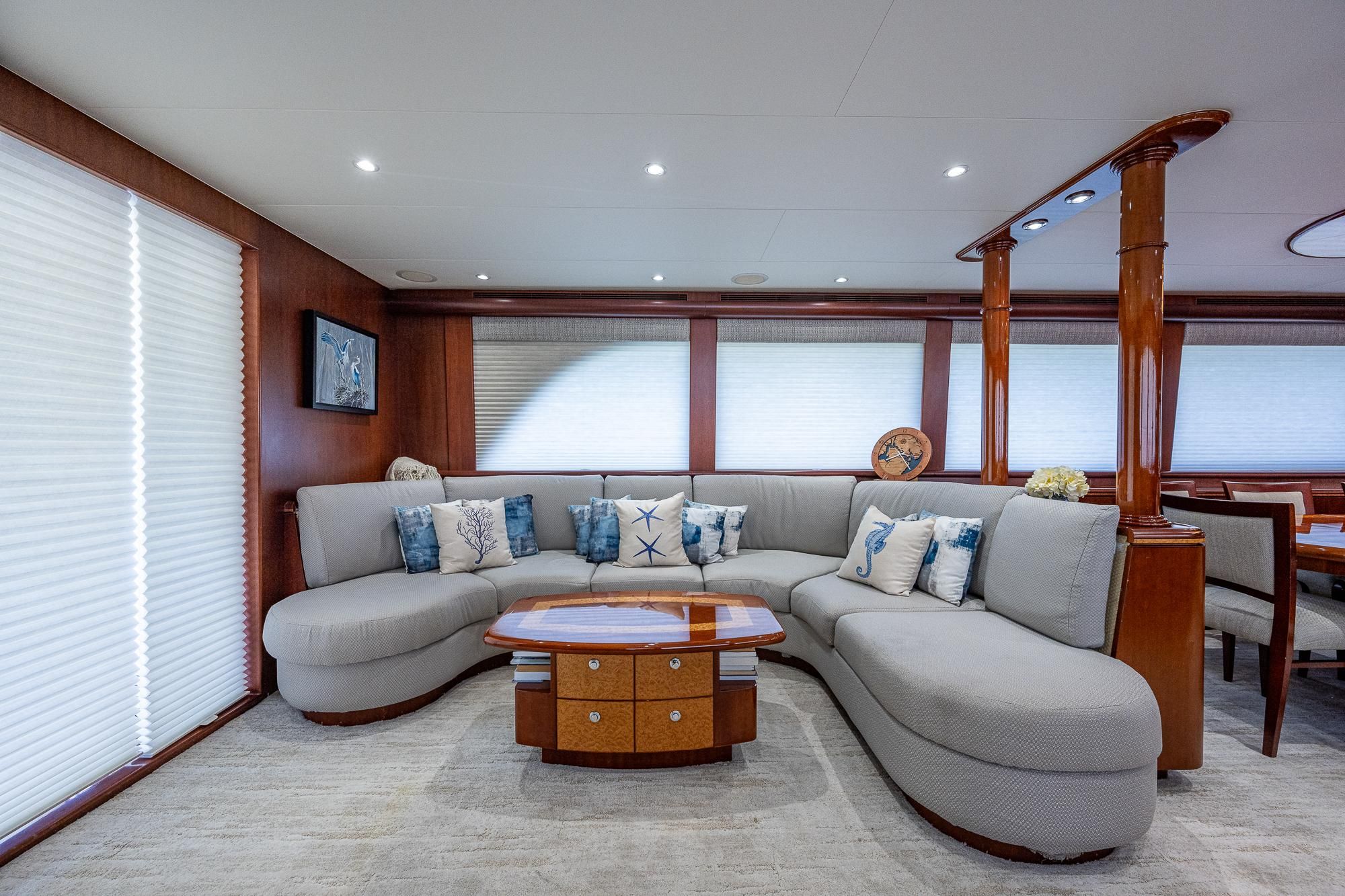 Cheoy Lee Shipyards Bravo 88 Interior
