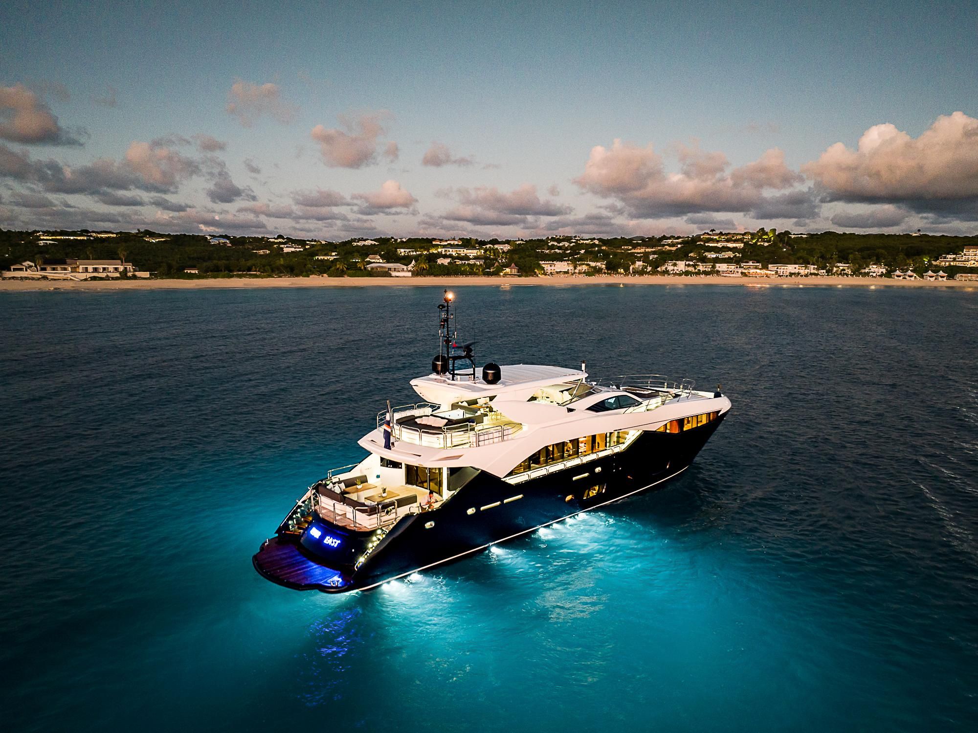 Exterior del Sunseeker Sport  115'
