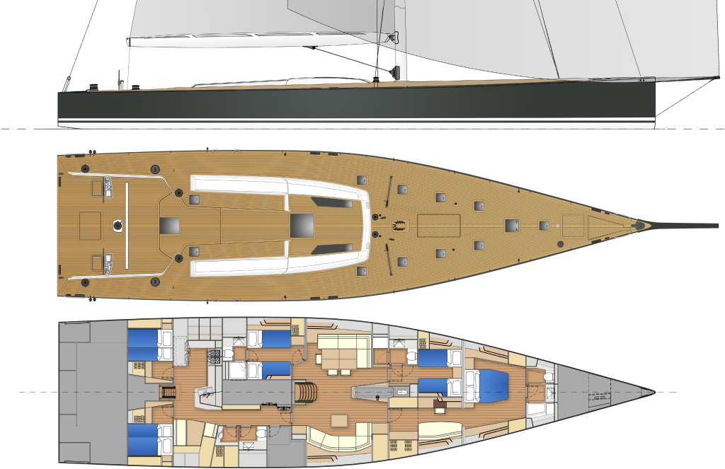 3-Cabin Layout