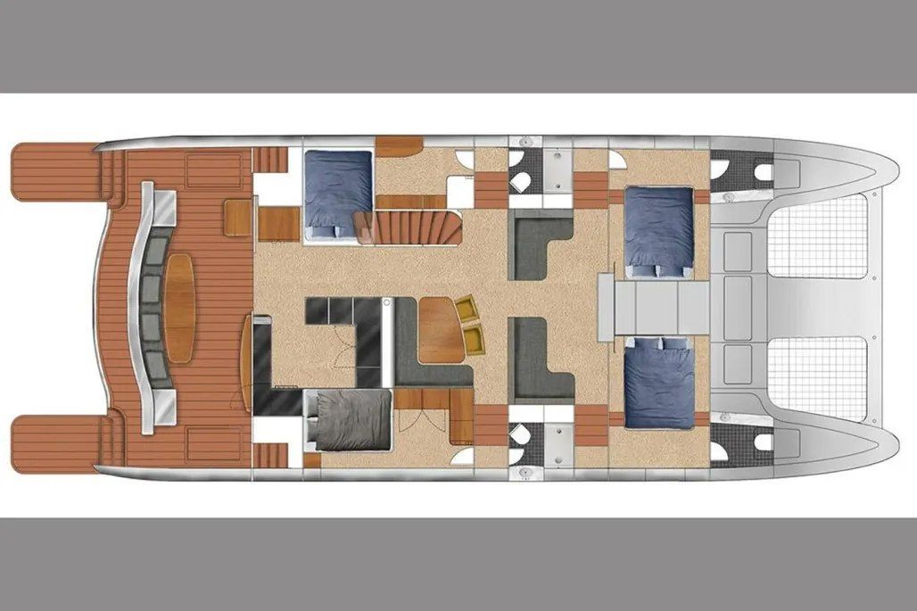 4-Cabin Layout