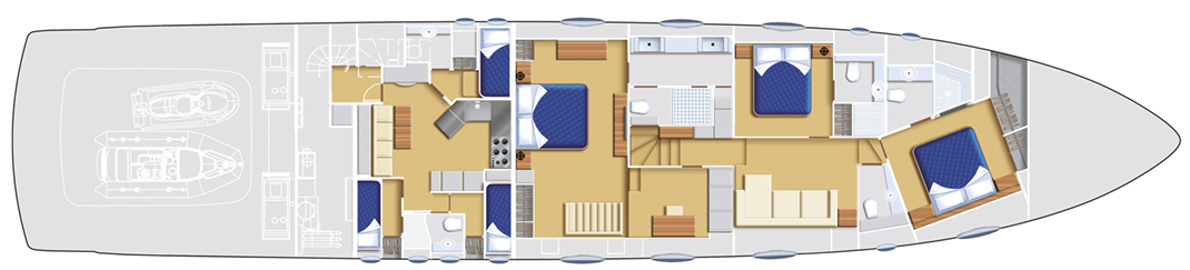 3-Cabin Layout