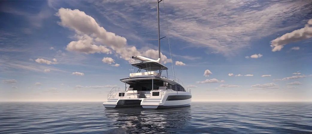 Exterieur van de Aquila Sail 50