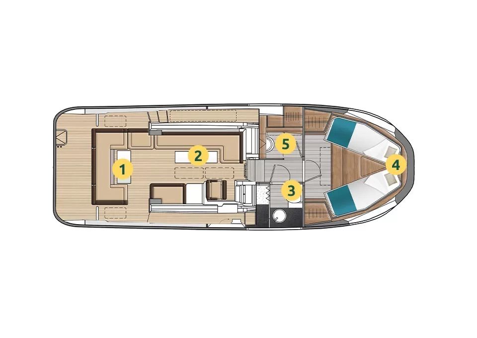 1 cabin & 1 bathroom