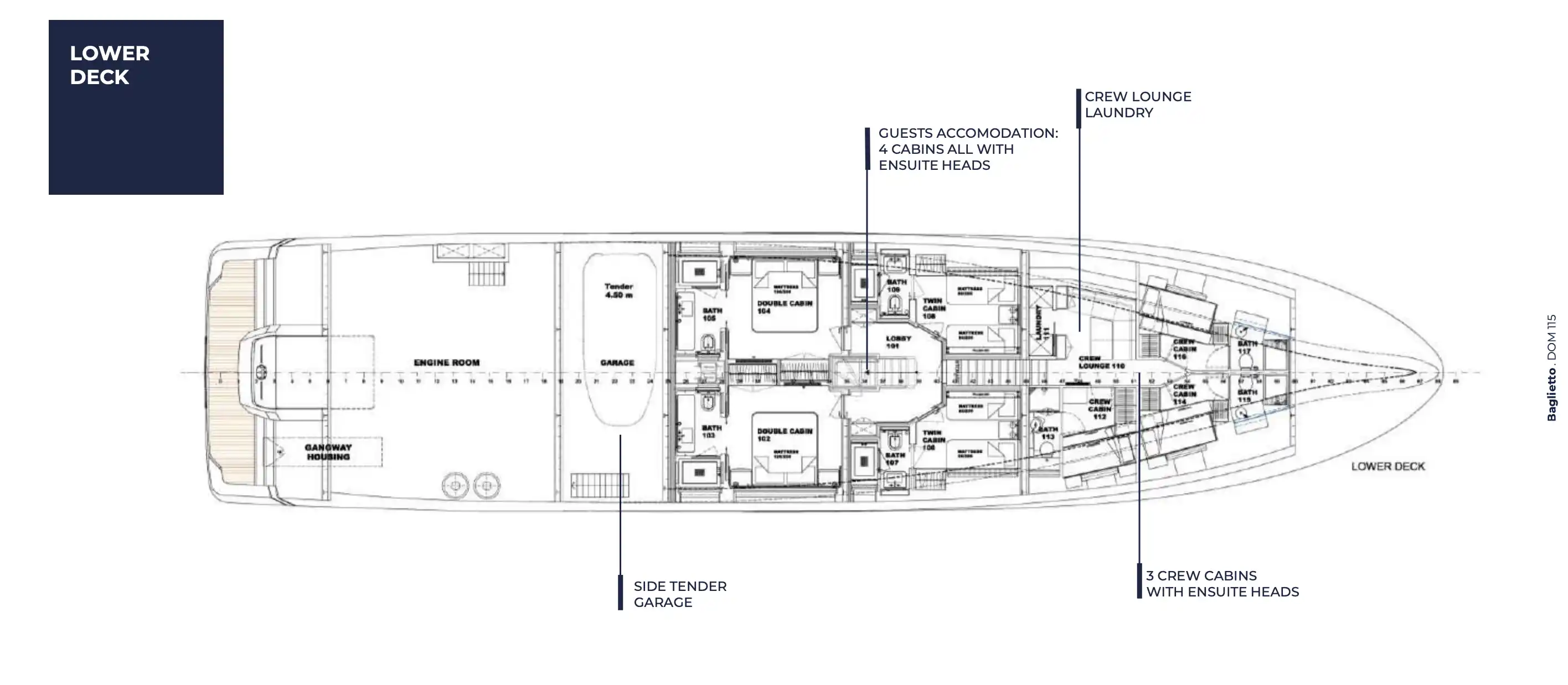 5-Cabin Layout