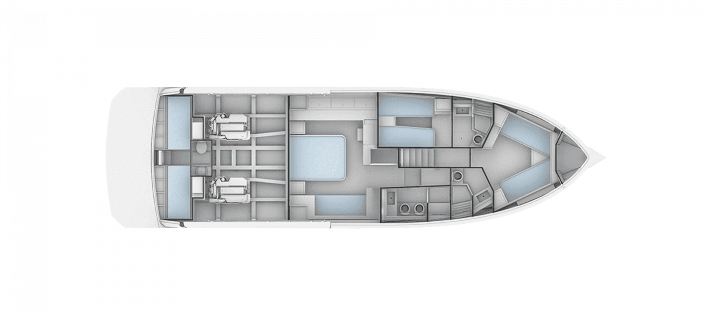 Standard 3-Cabin Layout