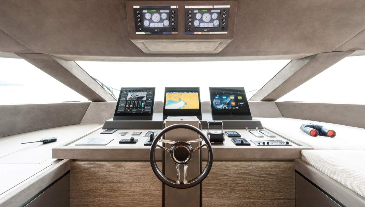 Innenbereich der Monte Carlo Yachts MCY 96