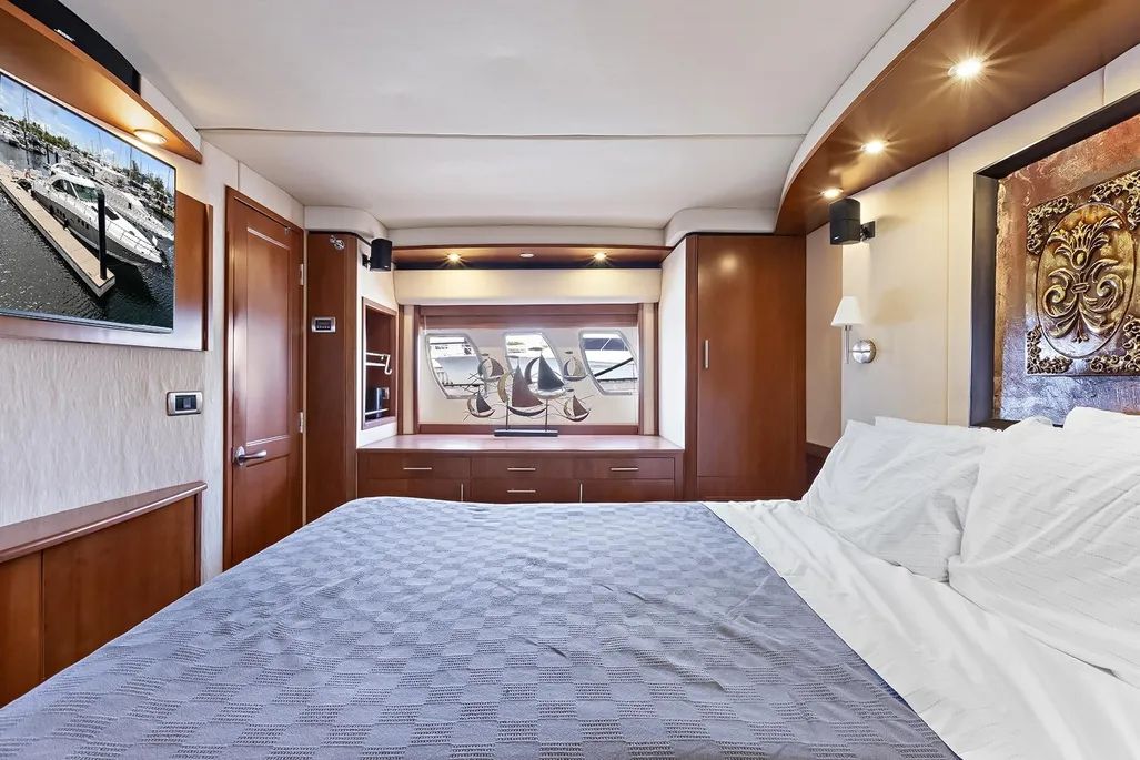 Innenbereich der Sea Ray Sundancer 60