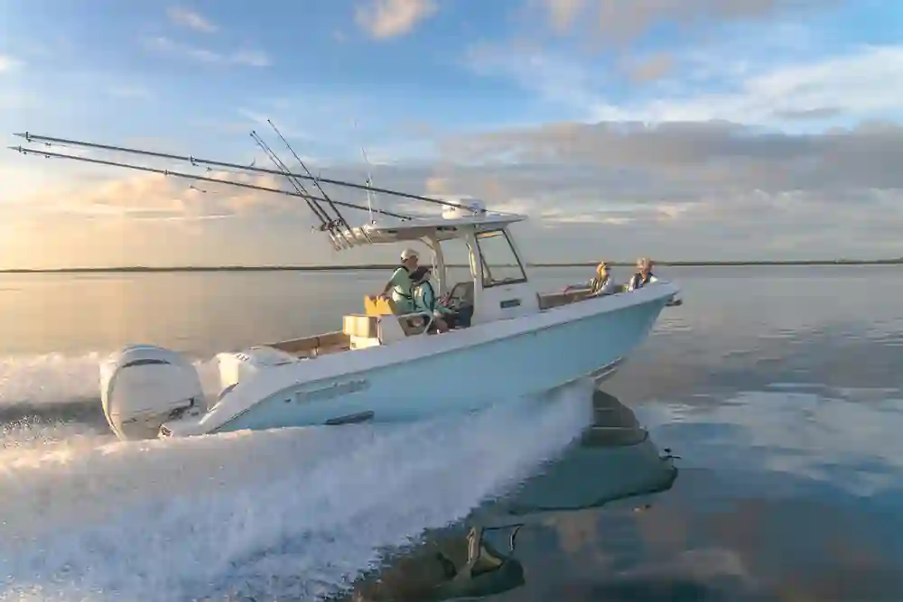 2026 Everglades Boats 285CC for sale on YachtWay, same model as on display at FLIBS 2026