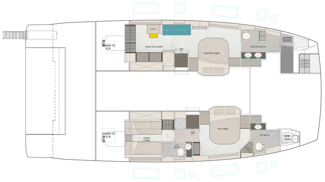 Version 3 cabines