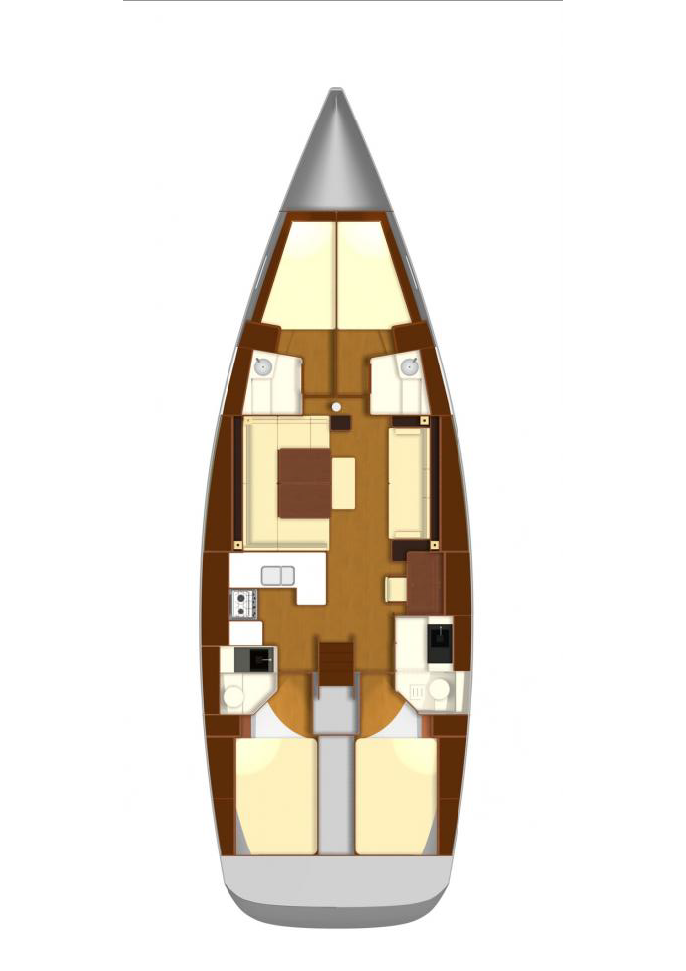 4 cabins