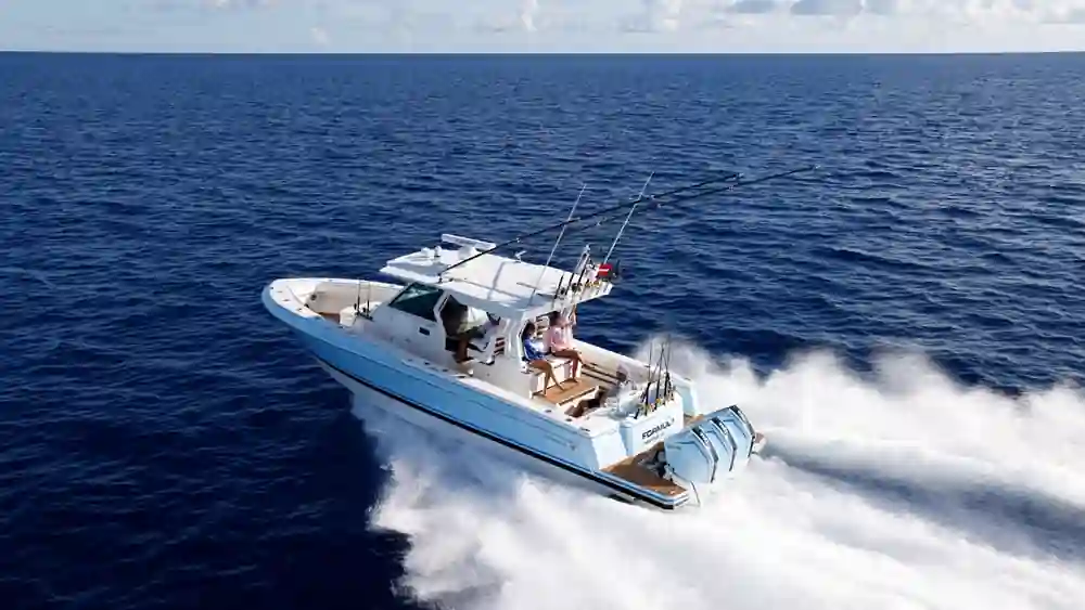 2026 Formula Boats 387 Center Console Fish for sale, on display at FLIBS 2026