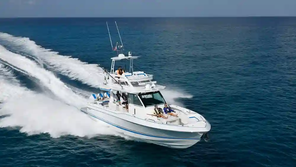 2026 Formula Boats 457 Center Console Fish for sale, on display at FLIBS 2026