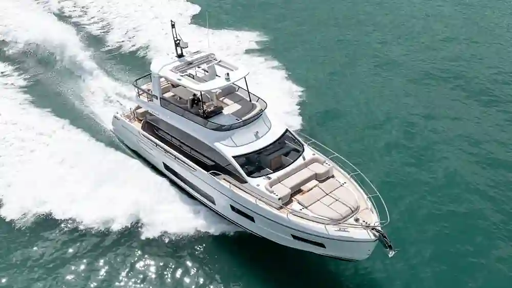 2026 Azimut Fly 62 for sale, on display at FLIBS 2026