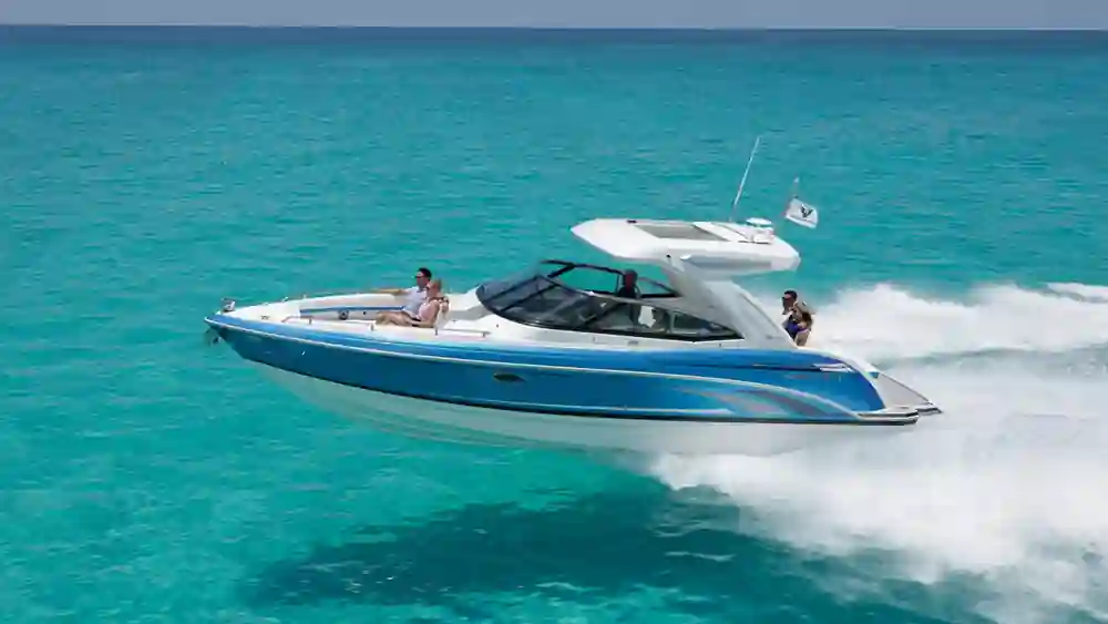 2026 Formula Boats 330 Crossover Bowrider for sale, on display at FLIBS 2026