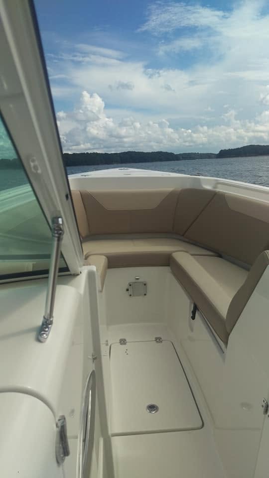 Interni del Sailfish 275 DC