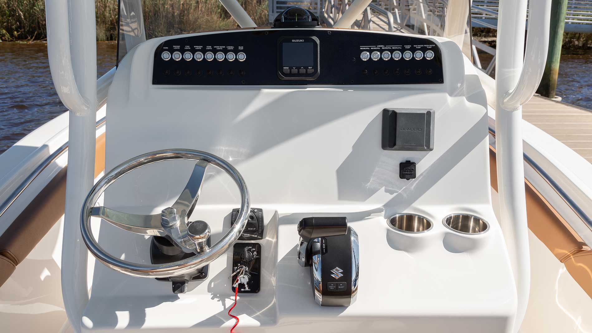 Intérieur du Pioneer Islander 222