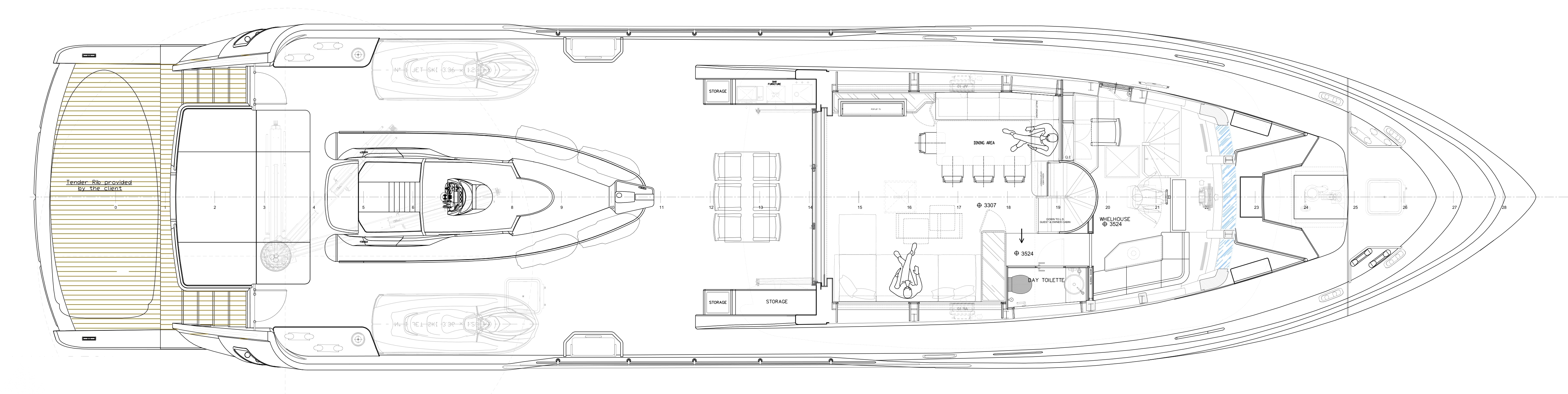3-Cabin Layout