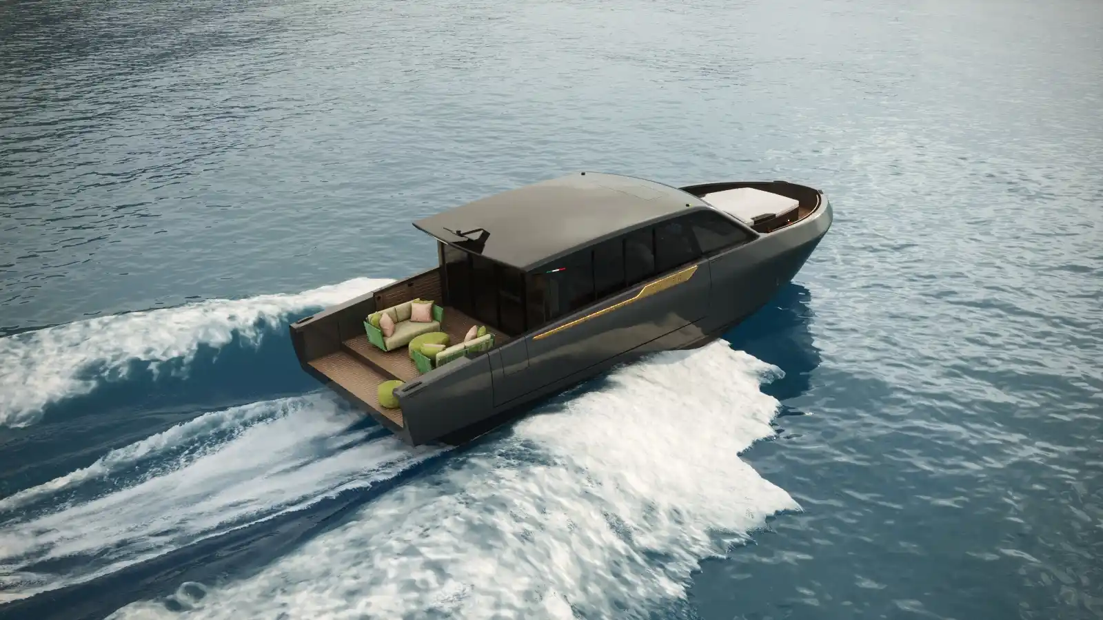 Forte Yachts 47 Lounge Deck Exterior