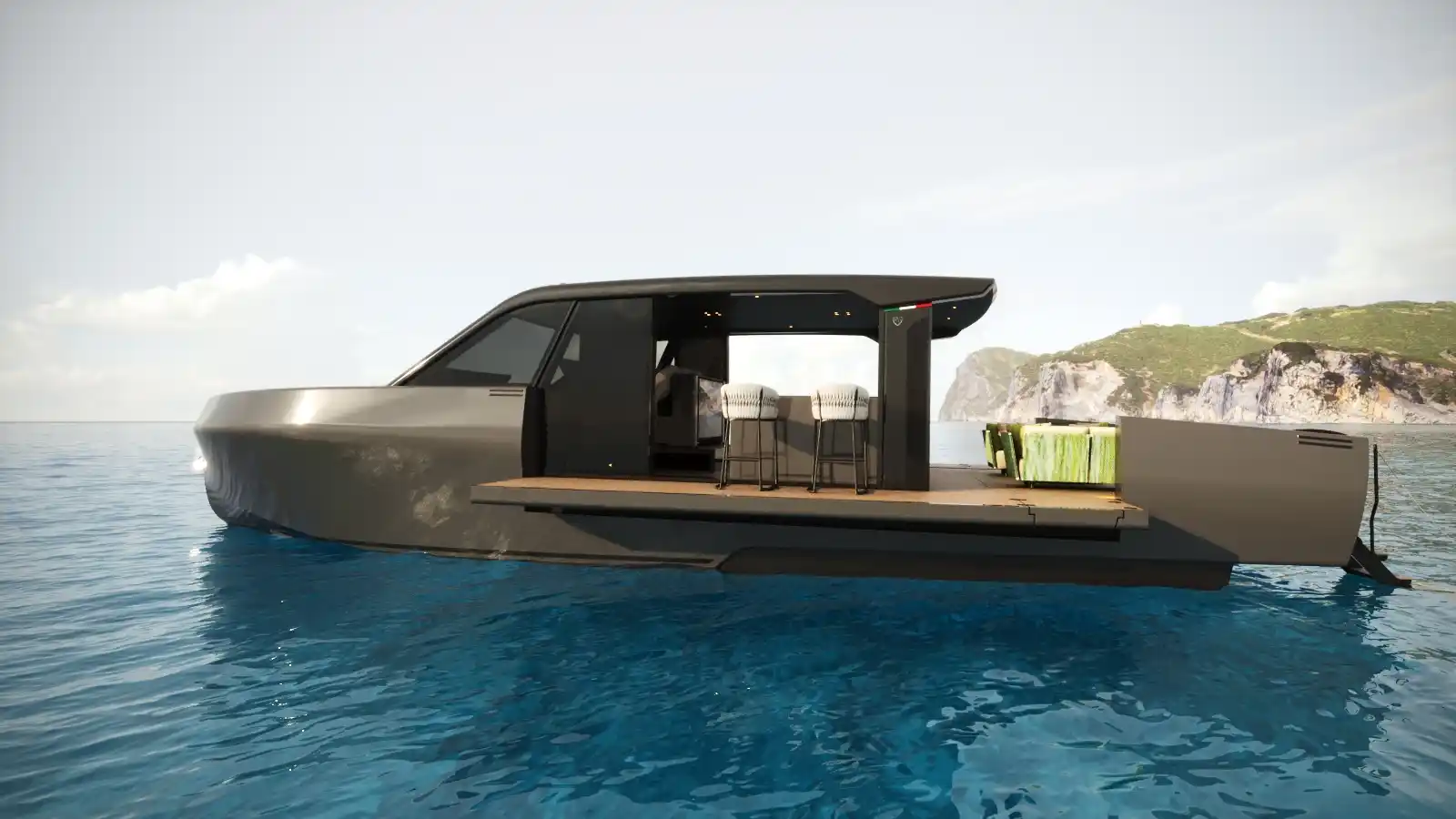 Forte Yachts 47 Lounge Deck Exterior